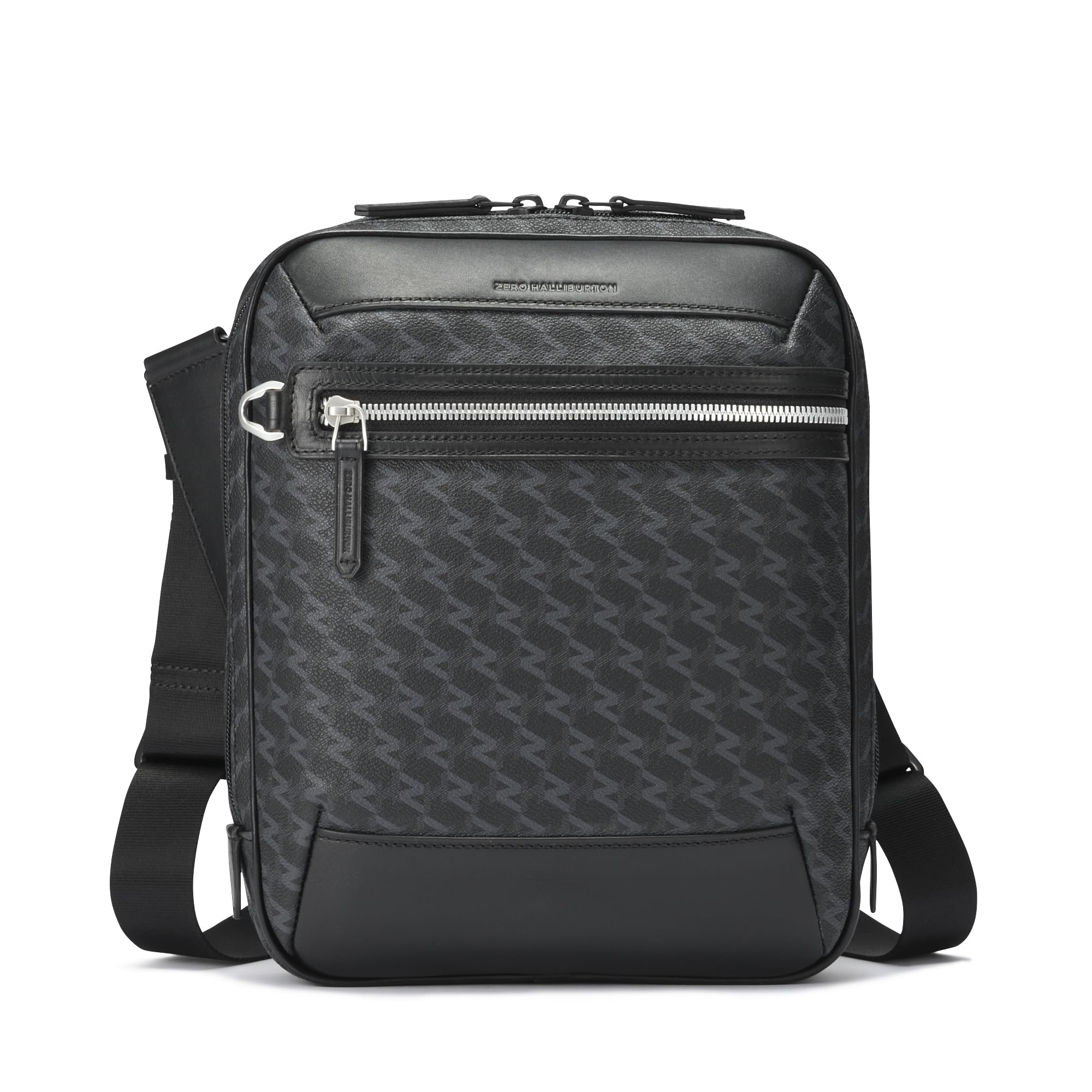 

Zero Halliburton Shoulder Fits 6L Black ZH-Monogram Bag, 10.1-inch Tablets, Capacity, 650g, No. 81521, Men s, чорний