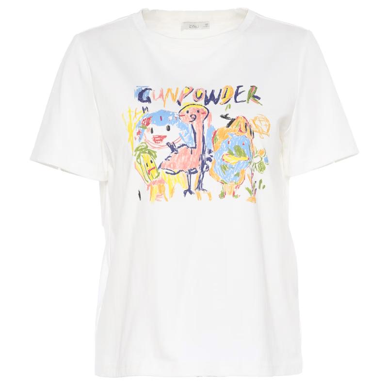 

Betu Women s Graffiti Print Cotton T-Shirt S