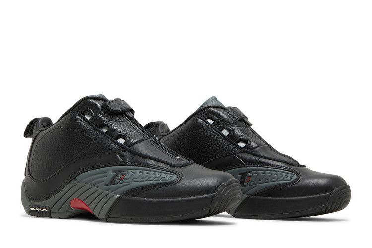 Men's Sneakers Reebok Answer IV Black Grey (2017) Black/Rivet Grey-Excellent Red