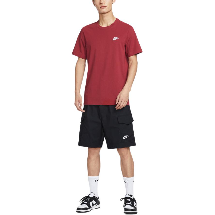 Nike Crew Neck Pullover Knitted Short Sleeve T-Shirt Men Tops AR4999-613