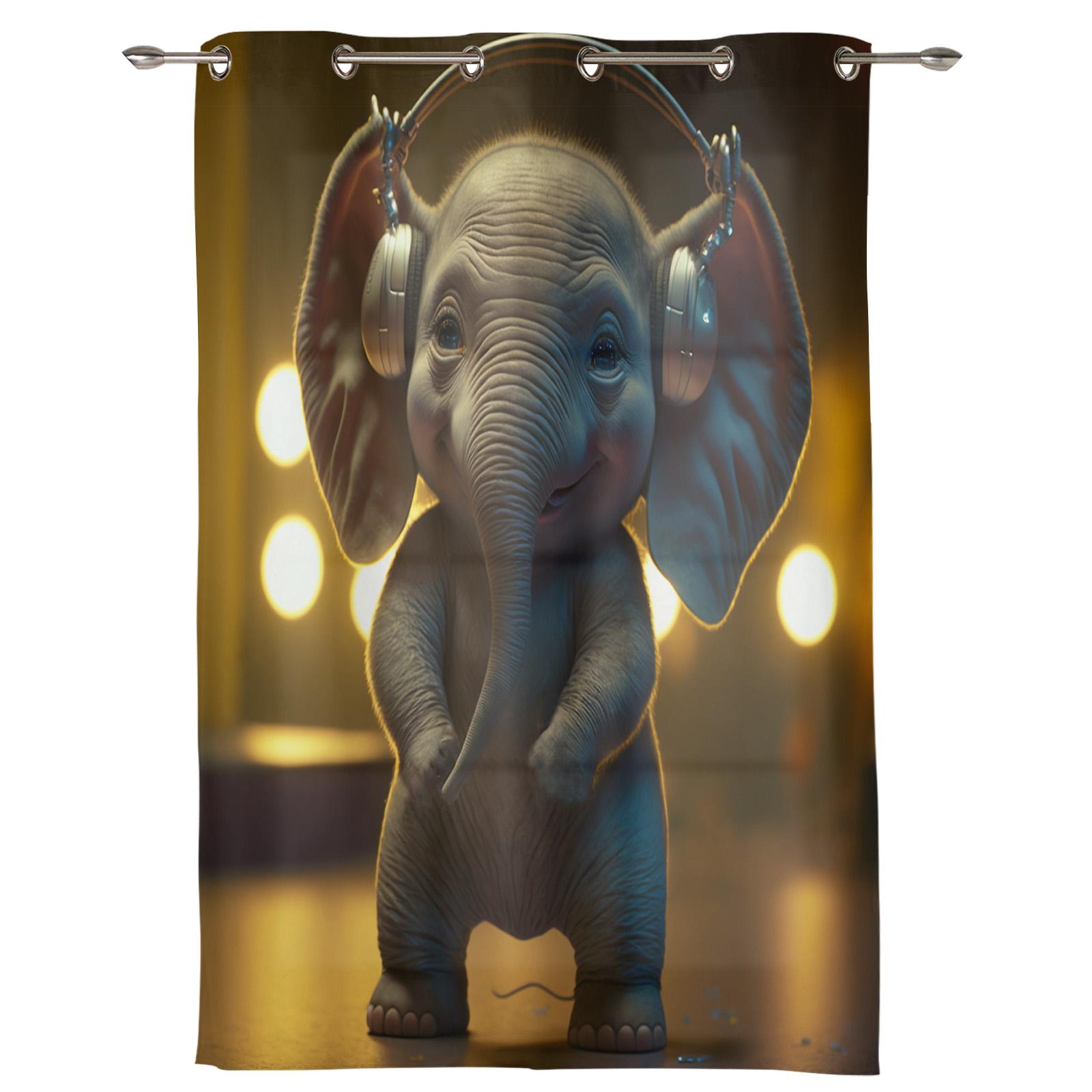 

Кавайные шторы с рисунком единорога, украшение «Радуга мечты», оконные шторы для маленьких девочек, качественные оконные занавески, подарки на день защиты детей 1x50W60H(CM)&Grommet Top