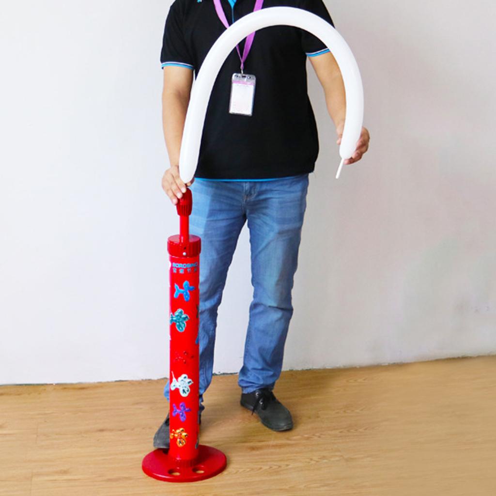 Ballonguppblåsningsverktyg Ballongluftpump Manuell Bärbar Ballongblåspump För Event Bröllopsdekoration Cirkusframträdande