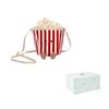 Jellycat Fun Items Series Popcorn Bag Cute Doll Plush Doll 19cm Height