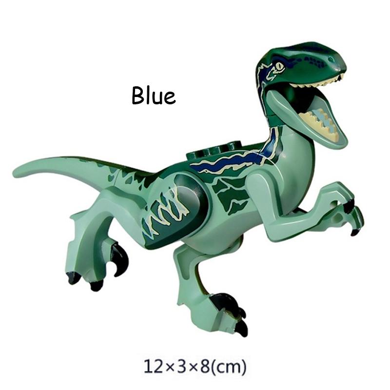 Jurassic Dinosaur World Park Indominus Rex Gyrosphere Escape Ball Owen Blue Model Building Blocks Enlighten Toys For Children