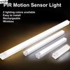 AITHEA PIR Motion Sensor LED Cabinet Light USB Rechargeable Induction Night Light Wireless Portable Detector Lamp for Hallway