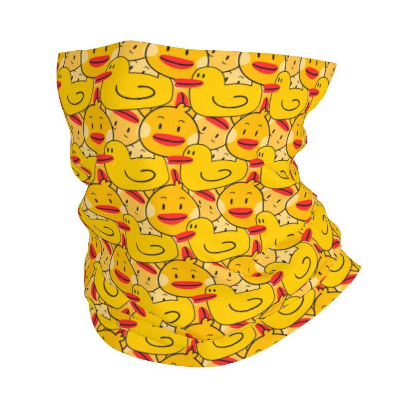 

Rubber Cartoon Ducks Bandana Neck Warmer Unisex Hiking Camping Tube Mask Scarf Cute Yellow Ducks Motorcycle Gaiter Face Cover