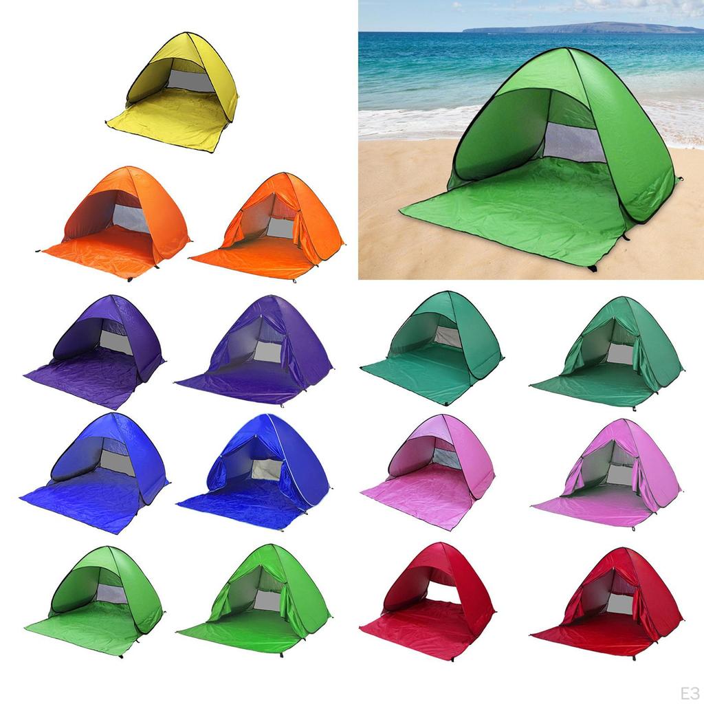 Beach Tent ,Pop up with Carry Bag , ,SUN Protection, Windproof Camping Sun Shelter for