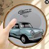 Segno di Latta Metallica per Auto d'Epoca Mini Cooper Classica Decorazione Murale per Casa Ufficio Bar Caffè