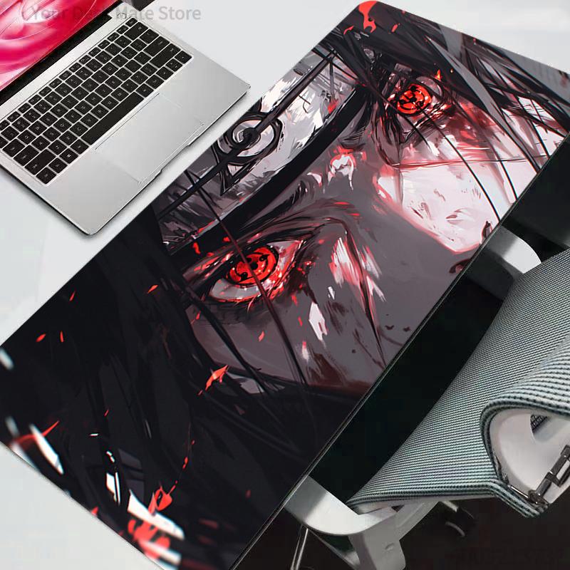 Kawaii Mouse Pad Naruto Anime Cute Girl Gabinete Gamer Computer Desk Mat Keyboard Gaming Accessories Mousepad durable