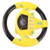 Baby Educational Copilot Steering Wheel Music Children Intelligent Toy (Pink Blue)