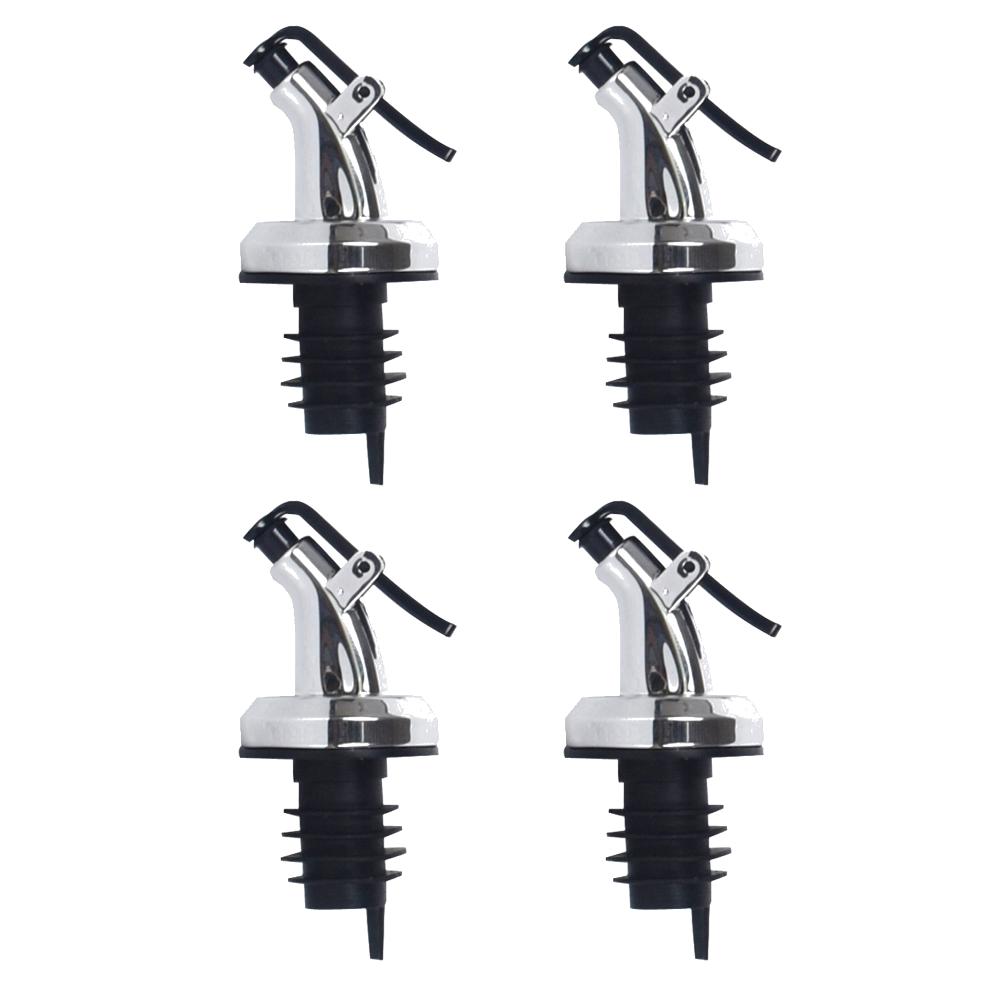 10-1pc Press Type Oil Bottle Stopper Leak-proof Seasoning Bottle Stopper Ergonomic Multifunctional Suitable for Most Bottles