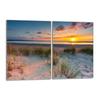 Glas-Kochfeld-Schutzplatte 2x40x52 Strand