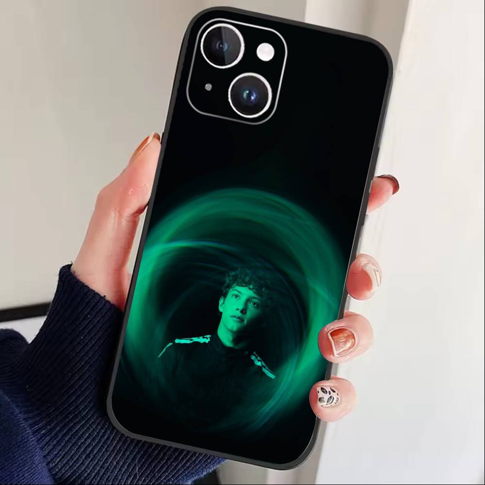 L-Kimi Cool A-Antonelli Phone Case For iPhone17,16,15,14,13,12 Plus,Max Soft Silicone Black Cover