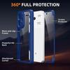 Coque - E.F.CONNECTION - Pour Xiaomi Redmi Note 13 Pro Plus 5G - Bleu Marine - Antichoc - Protection intégrale