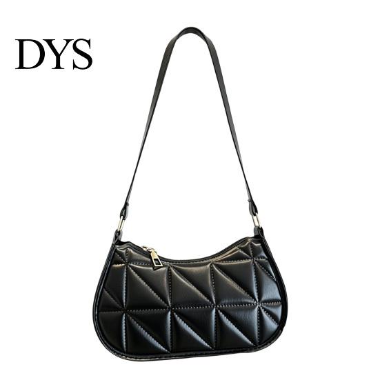 Slim Flat Silhouette Bag Retro Shoulder Women Small Hobo Handbag Zipper Closure Underarm Purse for Phone Keys Party Dating Work