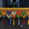 Tibetan Style Decorat Curtains Storefront Hanging Temple Buddha Hall Wall Deco Enclosing Tapestry Draperies about 100cm Length
