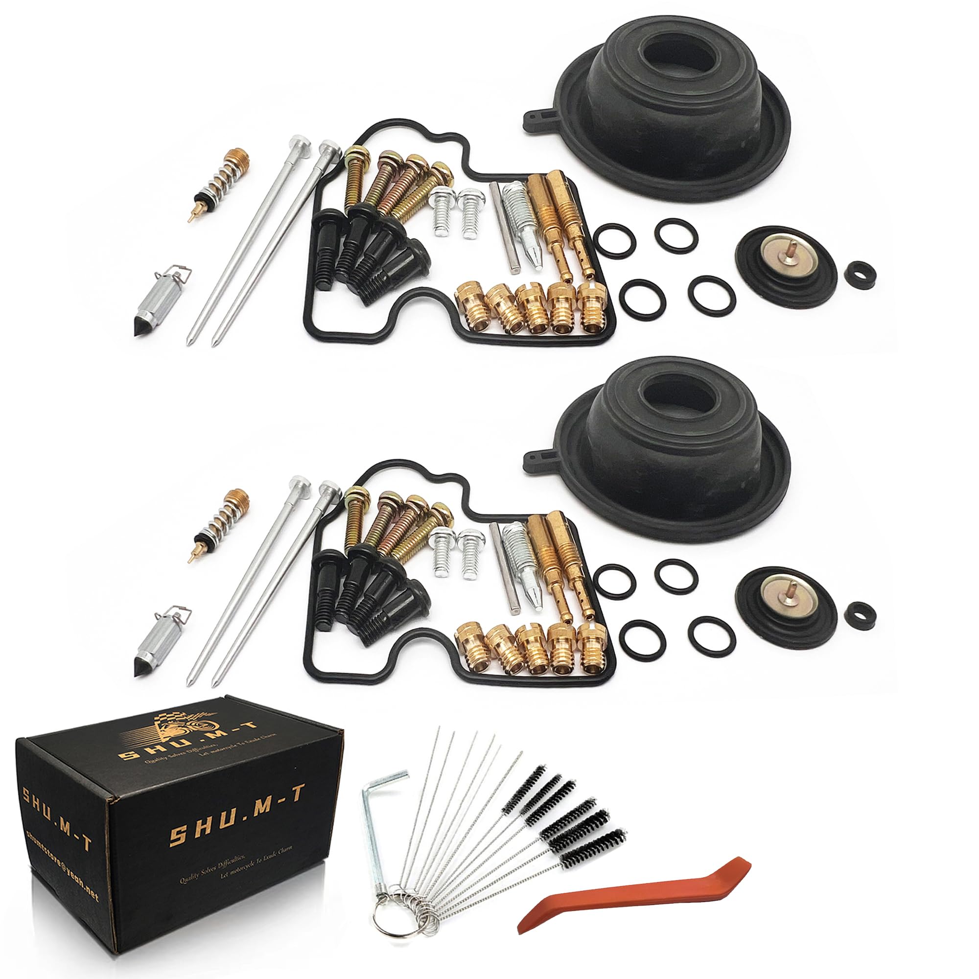 

Motorcycle CVKR32 Carburetor Repair Kit for Kawasaki 1998-2007 VN250 Eliminator [SHU.M-T]