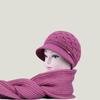 Hat Women's Winter Knitted Hat Thickened Plush Cold-proof Cap Ear Protector Versatile Fashion Warm Wool Hat