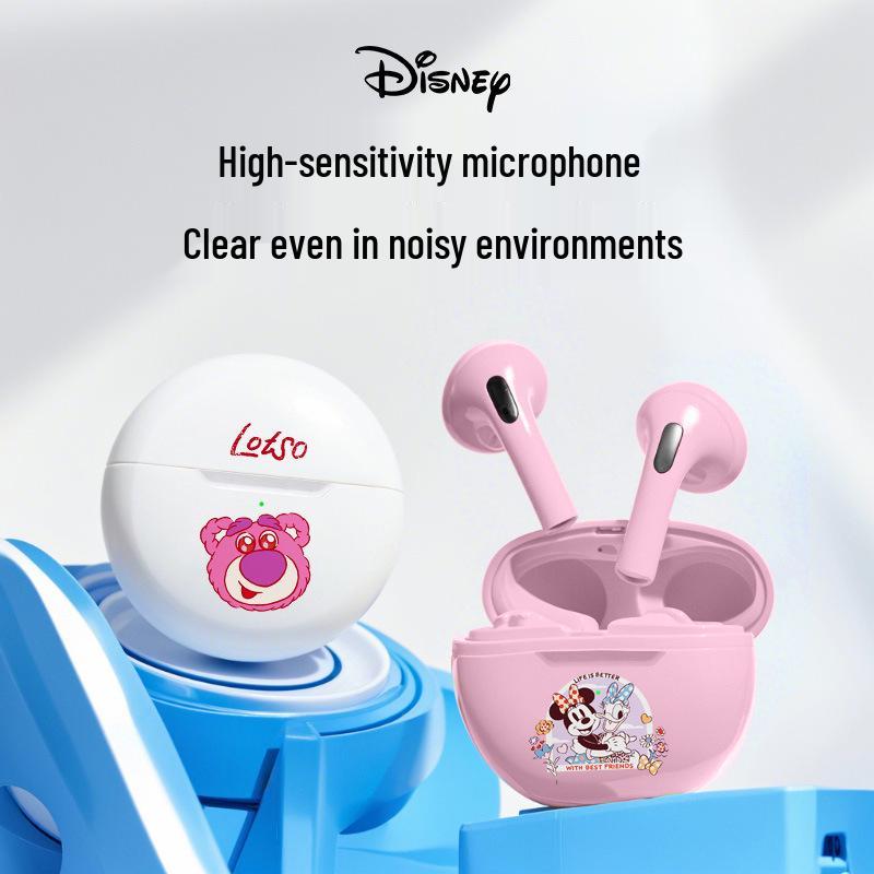 Disney BH889 Wireless Sports Headphones - Long Battery Life, Noise Reduction, Universal Compatibility