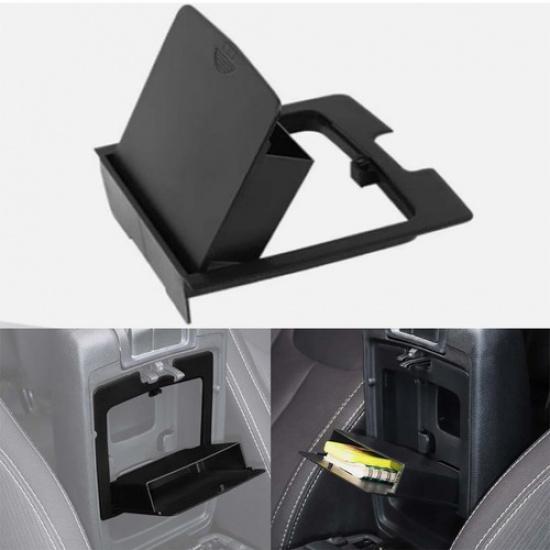 Upgrade Privacy Center Armrest Hidden Storage Box Tray for Jeep Wrangler JK11-17