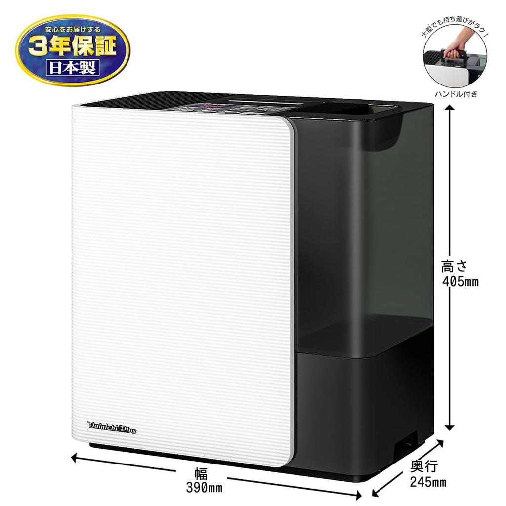 Dainichi Humidifier Hybrid Type room up to 16 Western room up to 27 LXC type Snow White (Wooden Japanese-style tatami/Prefabricated tatami)