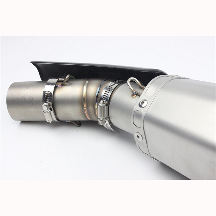 For Motorcycle Exhaust Pipe Anti-Scalding Cover 806-Titanium Color