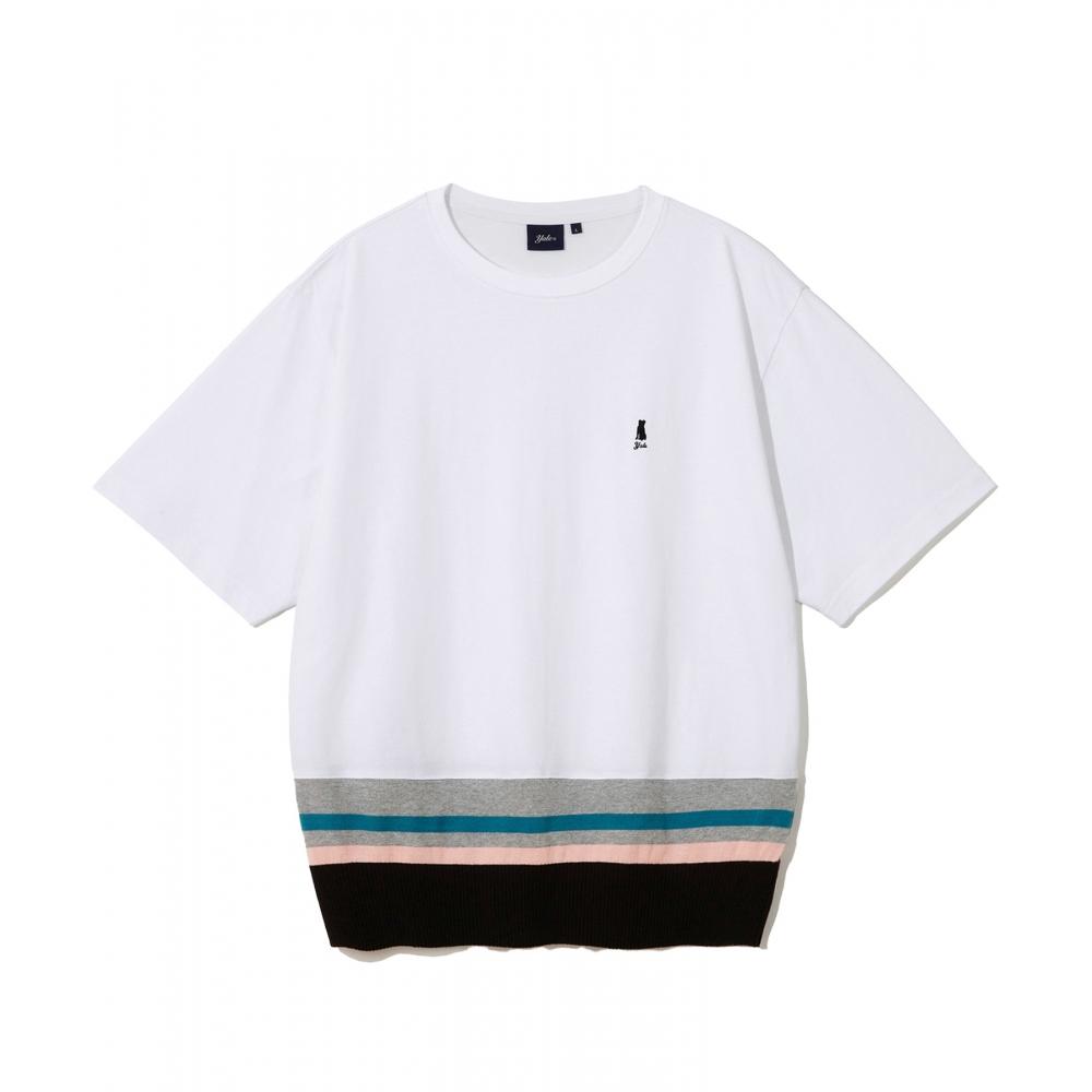 

ТРИКОТАЖНАЯ ФУТБОЛКА YALE БЕЛАЯ