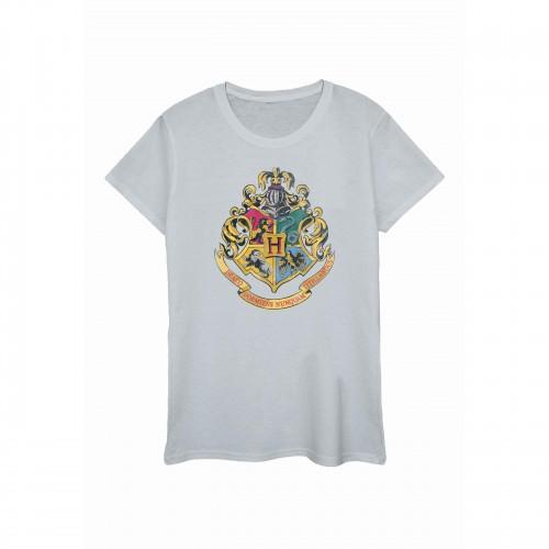 HARRY POTTER Womens/Ladies Hogwarts Crest T-Shirt