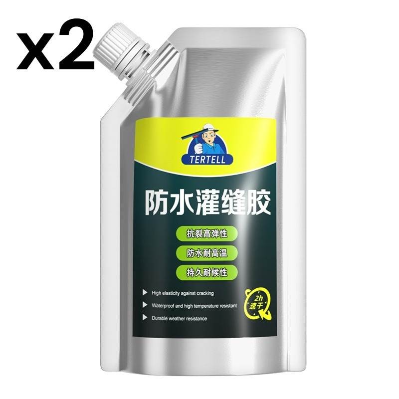 Professional Waterproof Crack Sealant & Gap Filler (200g/400g) - High Elastic, Anti-Crack, for Roof, Wall, Floor, Concrete Repair