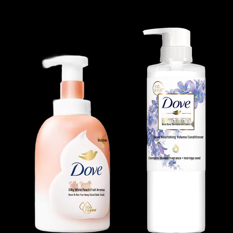 

Dove White Peach Body Wash & Botanical Conditioner Set