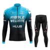 Winter, Fleece Cycling Suit, Bicycle Fleece To Keep Warm, Tour De France Long-sleeved Suit