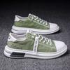 Canvas shoes men's 2025 summer men's shoes trend men's board shoes versatile casual shoes breathable deodorant ice silk cloth shoes