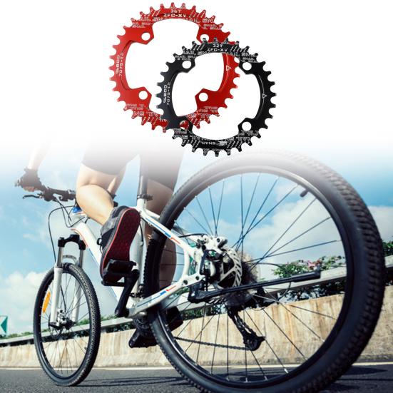 32T/34T/36T/38T 104BCD MTB Kolo Oválný Narrow Wide Převodník