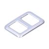 Rear Trunk Trailer Button Frame ABS Silver Trim Fit for Land Rover Defender 2020‑2021