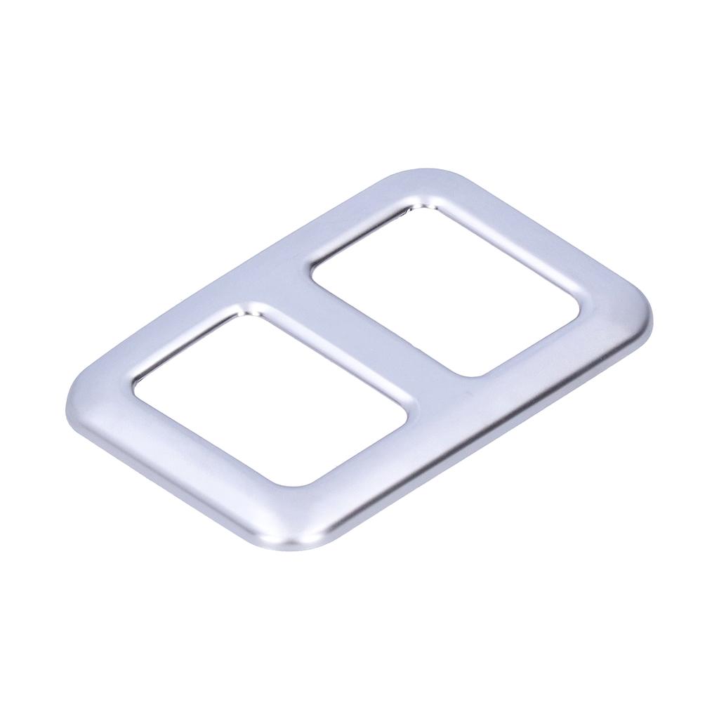 Rear Trunk Trailer Button Frame ABS Silver Trim Fit for Land Rover Defender 2020‑2021