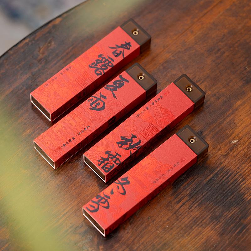 

Портативный карманный ладан: Ароматы розы, османтуса, лотоса, цветка сливы для всех сезонов - Ароматические палочки для дома