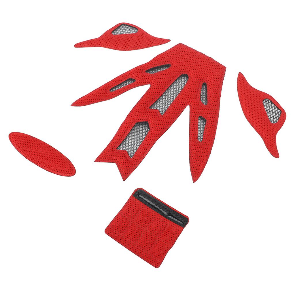 Helmet Padding Kit Sponge Shock Absorption Protective Mat for Motorcycle Bike Bicycle Riding