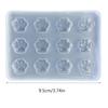Cat Paw Silicone Resin Molds Animal Claw Epoxy Casting Mold 3D-Footprint Epoxy Resin Mold Keychain Pendant Clay Mold