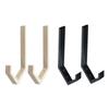 2Pcs Motorcycle Helmet Hooks Holder Display Rack Hanger Wall Mount Display Holder Coat Hats Hook Door Cabinet Luggage Bracket