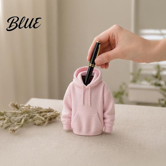 Desktop Clutter Organizer 3D Printed Sweatshirt Pen Holder Mini Hoodie Desk Organizer