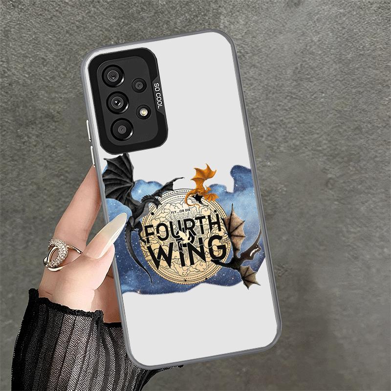 F-Fourth W-Wing Dragon Shockproof Phone Case for Samsung A17 A16 A15 A14 A37 A57 A36 A56 A26 A35 A55 A25 A34 A54 A24 A13 A23 A33