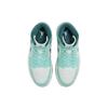 Air Jordan 1 Mid SE Bleached Turquoise Women Sneakers Blue Barely-Green Sail DZ3745-300