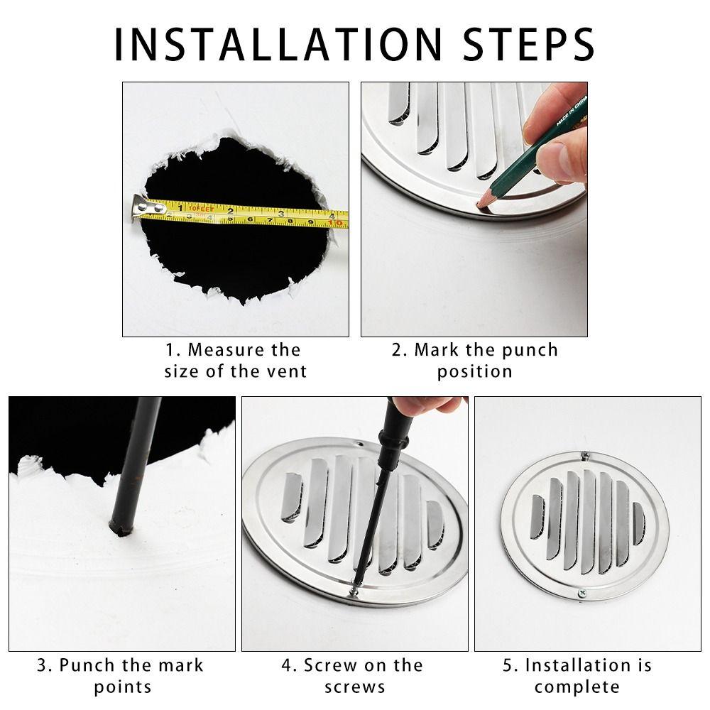 Ducting Ventilation Prevent Pest Air Vent Ventilation Grilles Round Ducting Air Vent Hood