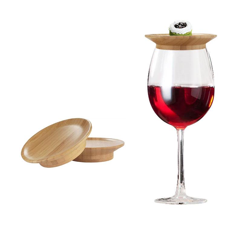1/2/4/6/10 ks Dřevěná sklenice na víno Uzeniny Snadno se čistí nepropustné uzenářské desky Ruční výroba