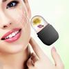 Eisgesichtsroller Kalte Eisformhalter Silikon Wiederverwendbar für Gesichtsbeauty DIY Gesichtsbehandlung Schwarz gestreift