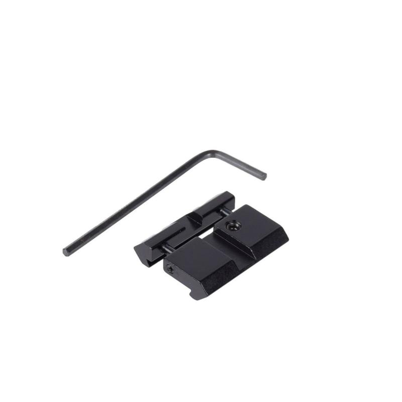 11 To 20Mm Adapter Track Conversion Adapter Dovetail To Picatinny Rail Base Scope Mount Snap-In Adaptor Hunting Tools