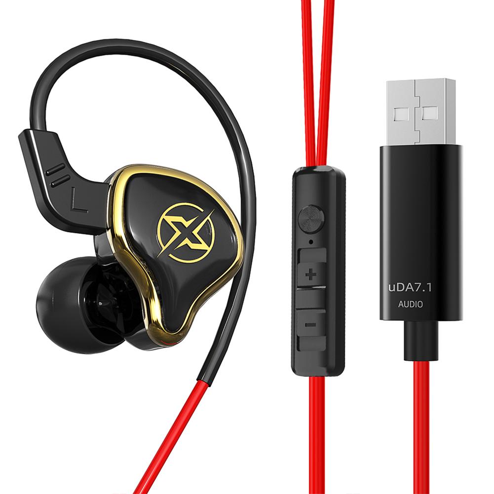 Ergonomic Earphone With Microphone Professional Gaming Headset Noise Cancelling PET Diaphragm for PC Computer PS4 PS5