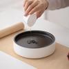 Wood Ash Pot Bearing Tray Small Tea Table Tea Pot Bearing Retro Ceramic Dry Foam Tray Home Water Storage Japanese Tea Tray