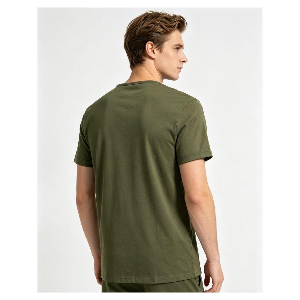 Men's Plus Size Henley Shirt (Up To 8XL) - 95% Cotton Short Sleeve Casual T-Shirt with Button Placket - Big and Tall Summer Top