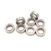 20 piezas Acero al Cromo MR106ZZ Rodamiento de Bolas Nivel de Ruido Z2 Rodamientos Doblemente Sellados Rueda para Muebles